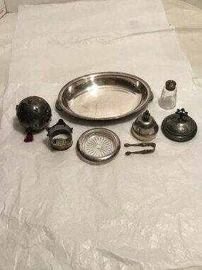Huge lot of vintage kitchen server ware and other items